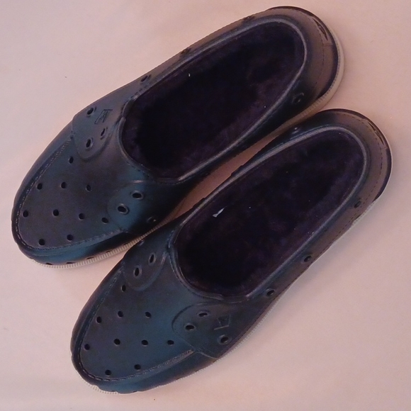 NIB Sperry Top-Sider Float Cozy Faux Fur Lined Boat Shoes Men’s size 10 - Picture 11 of 11